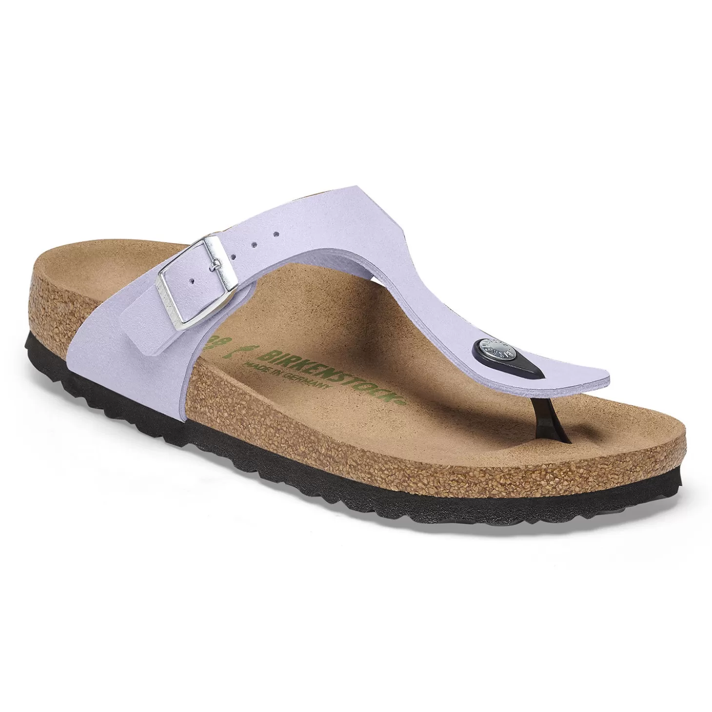 Tongs | Birkenstock Gizeh Soft Birki Vegan Purple Fog