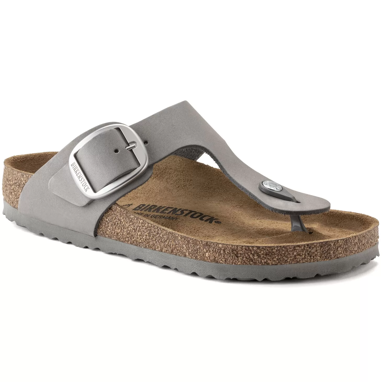 Tongs | Birkenstock Gizeh Big Buckle Dove Gray