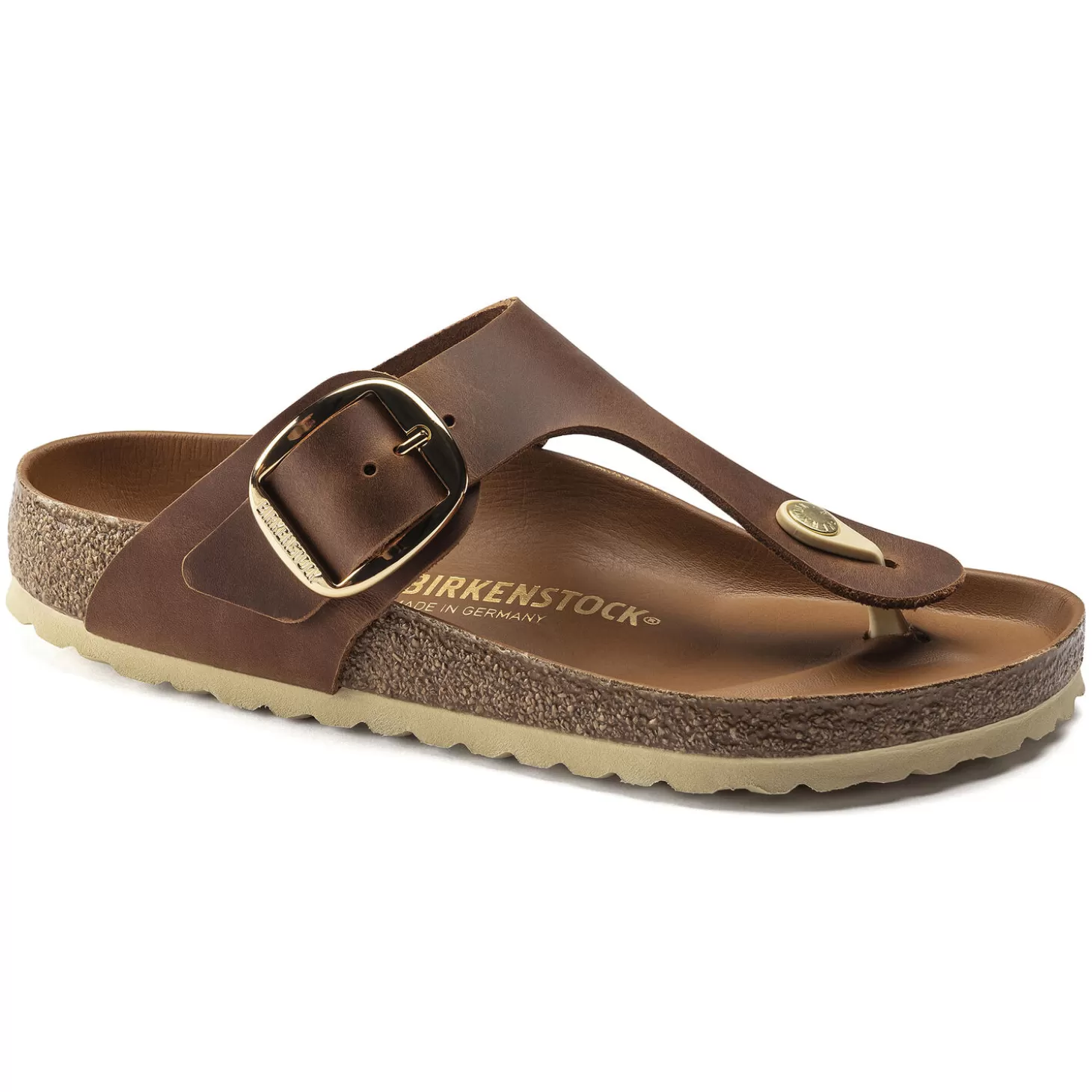 Tongs | Birkenstock Gizeh Big Buckle Cognac