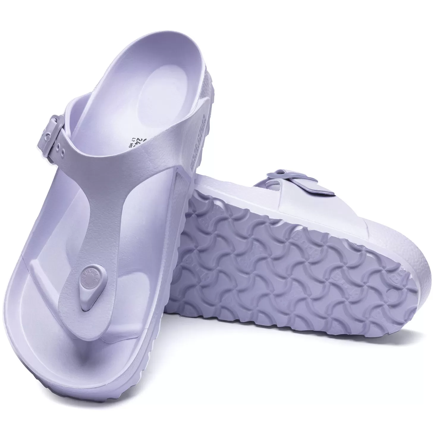 Tongs | Birkenstock Gizeh Essentials Purple Fog