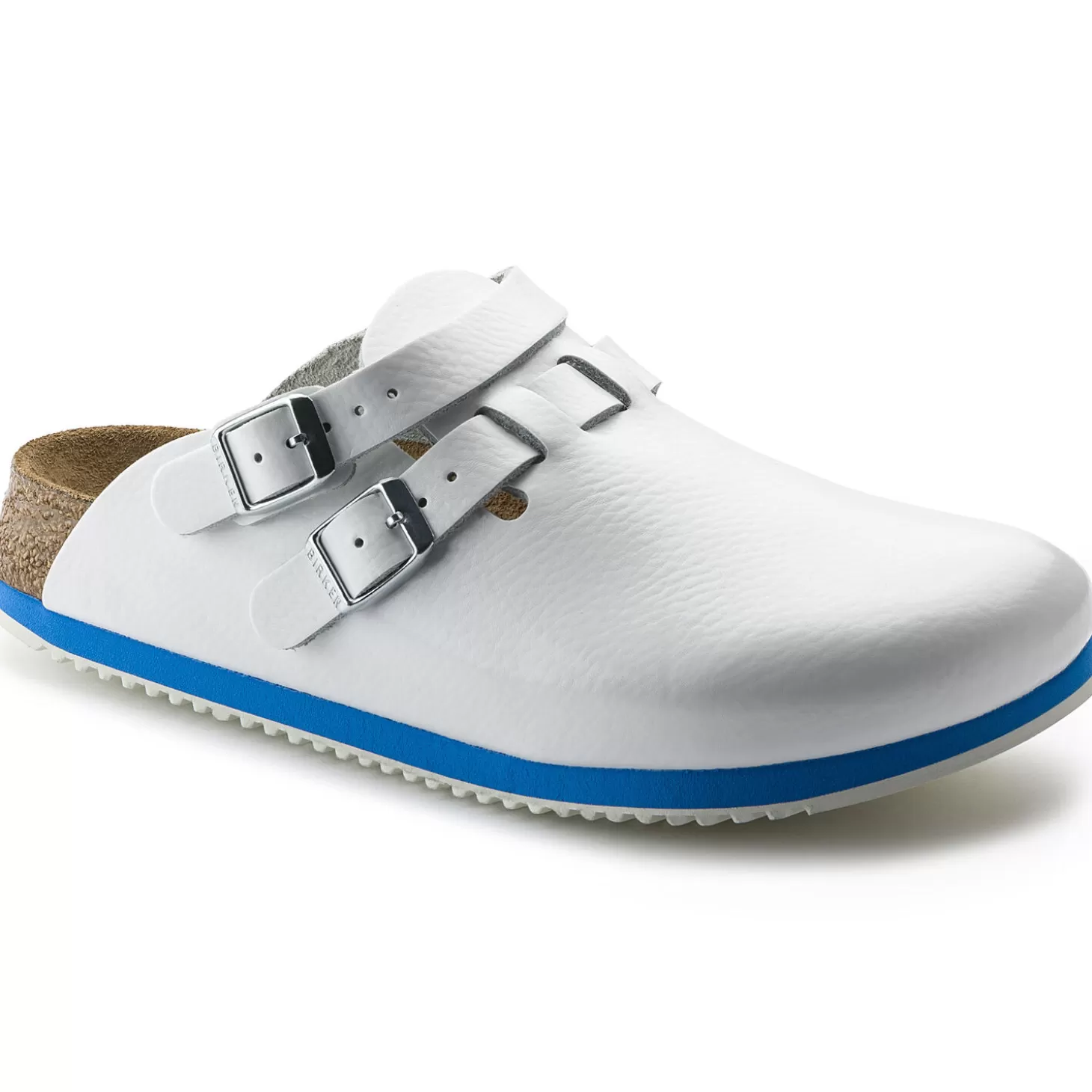 Sabots | Birkenstock Kay Sl Lit De Pied Souple White