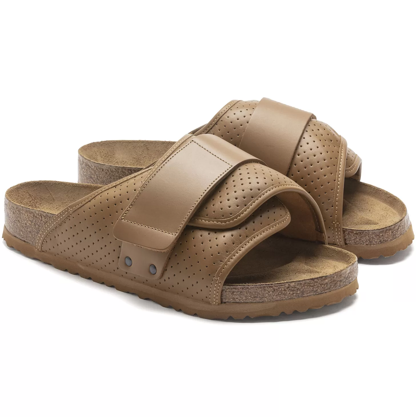 Simple Bride | Birkenstock Kyoto Puff Pack Cork Brown