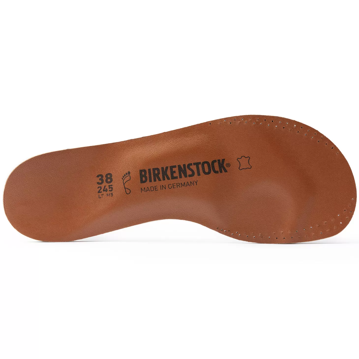 Semelles Amovibles | Birkenstock Lit De Pied Comfort En Cuir Brown