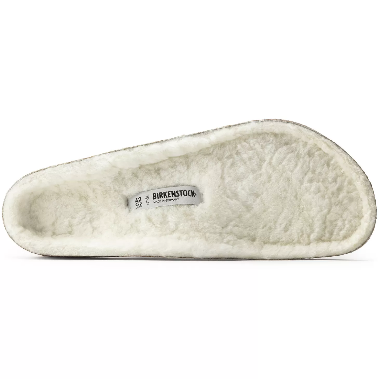 Chaussons | Birkenstock Lit De Pied De Rechange Zermatt/Andermatt En Fourrure D'Agneau White