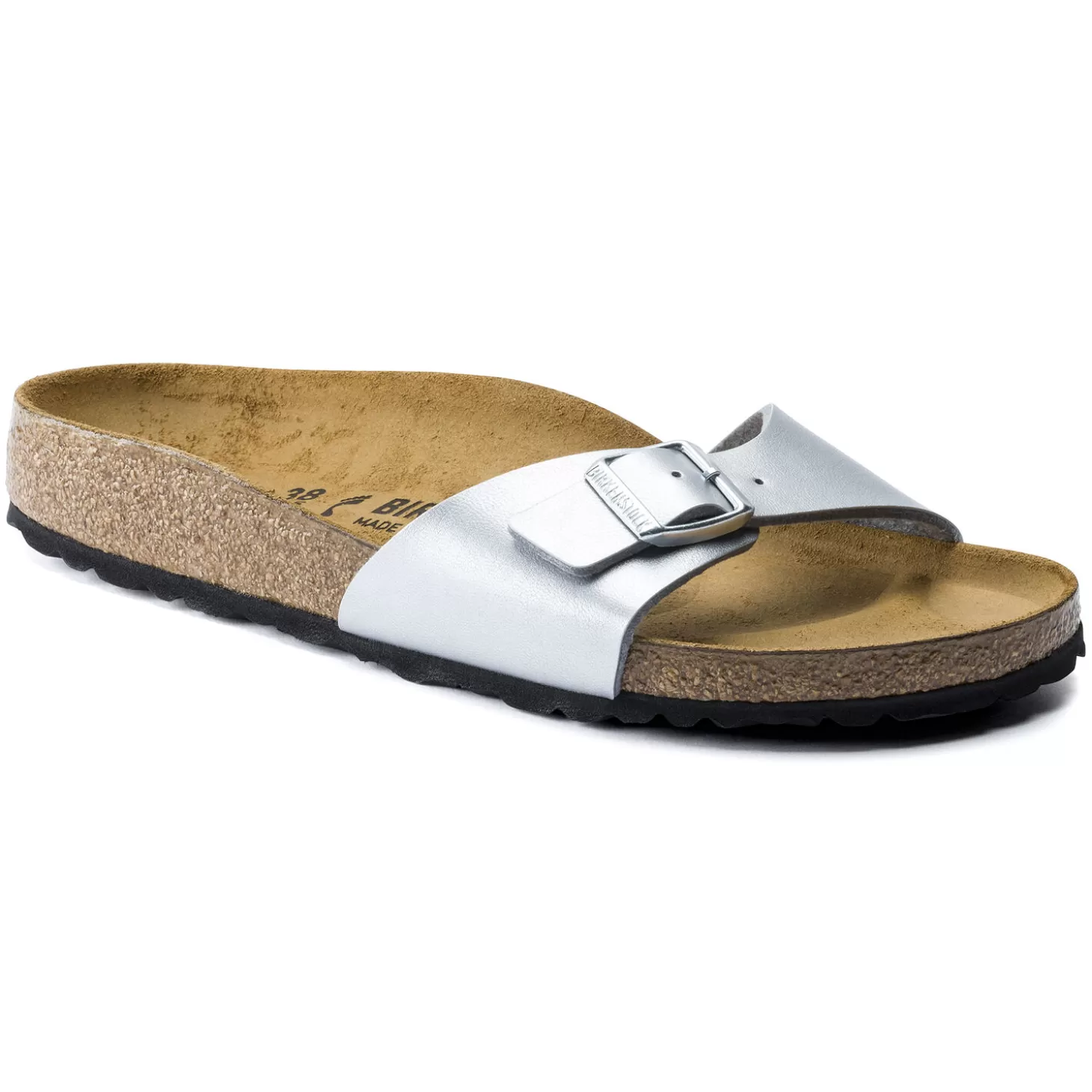 Simple Bride | Birkenstock Madrid Silver