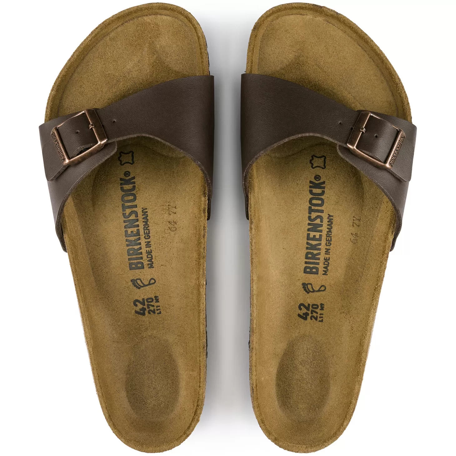 Simple Bride | Birkenstock Madrid Dark Brown