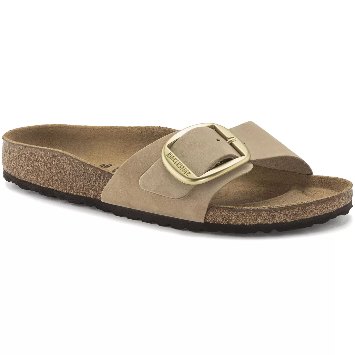 Simple Bride | Birkenstock Madrid Big Buckle Sandcastle