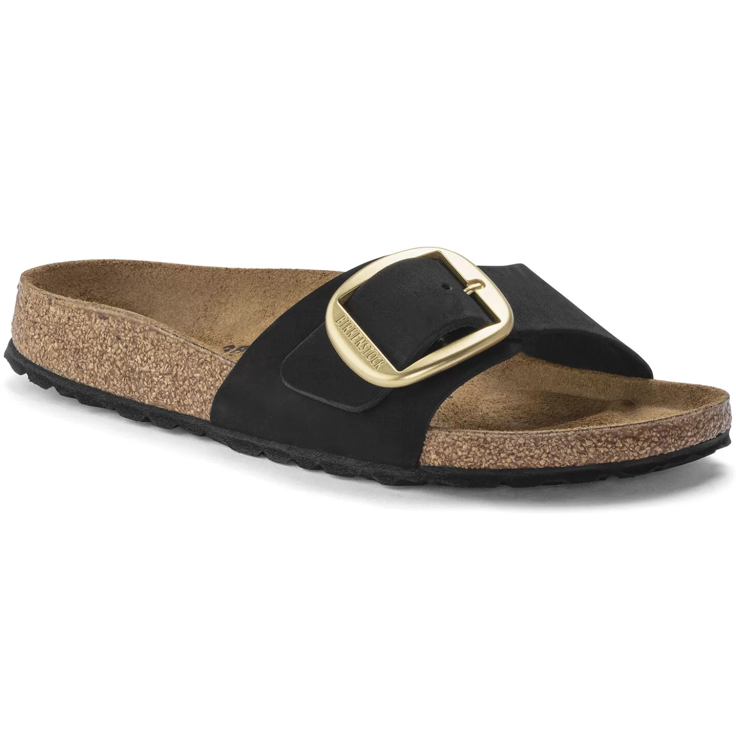 Simple Bride | Birkenstock Madrid Big Buckle Black