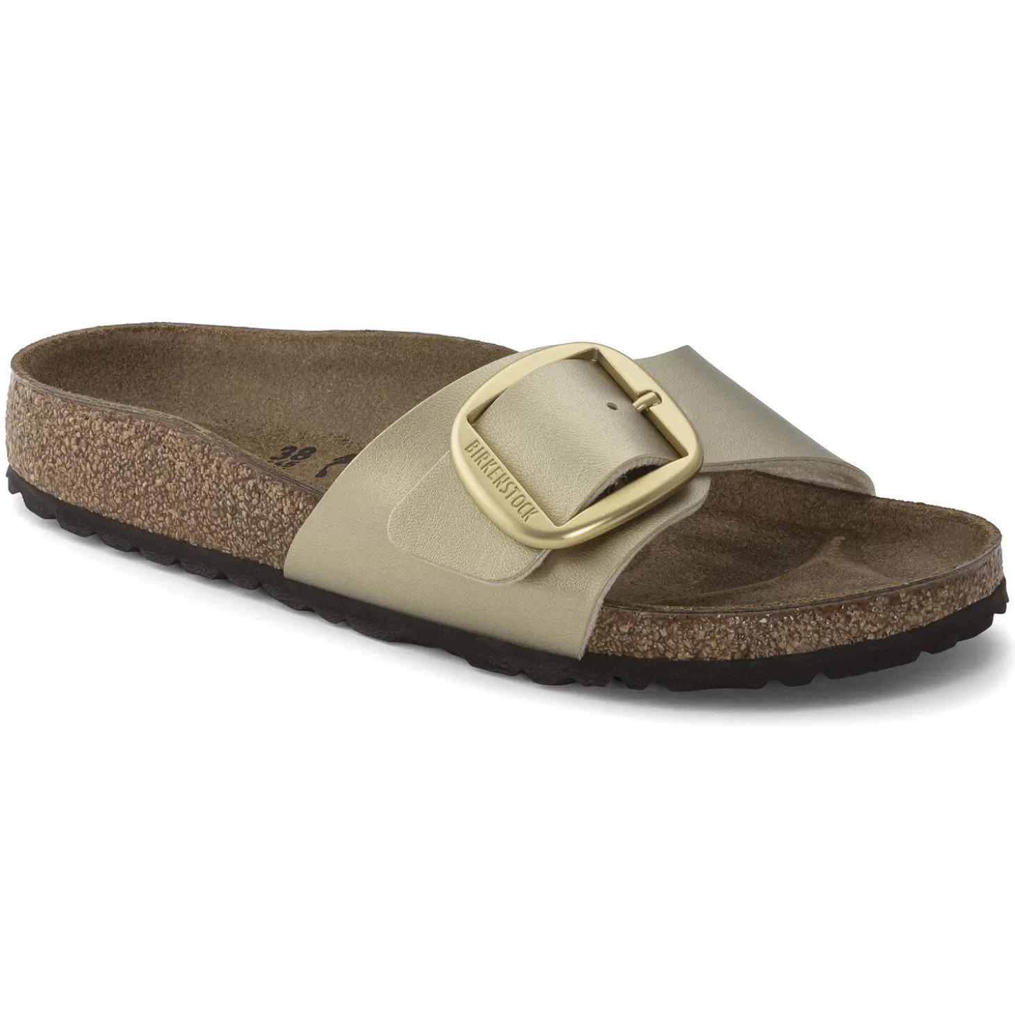 Simple Bride | Birkenstock Madrid Big Buckle Gold