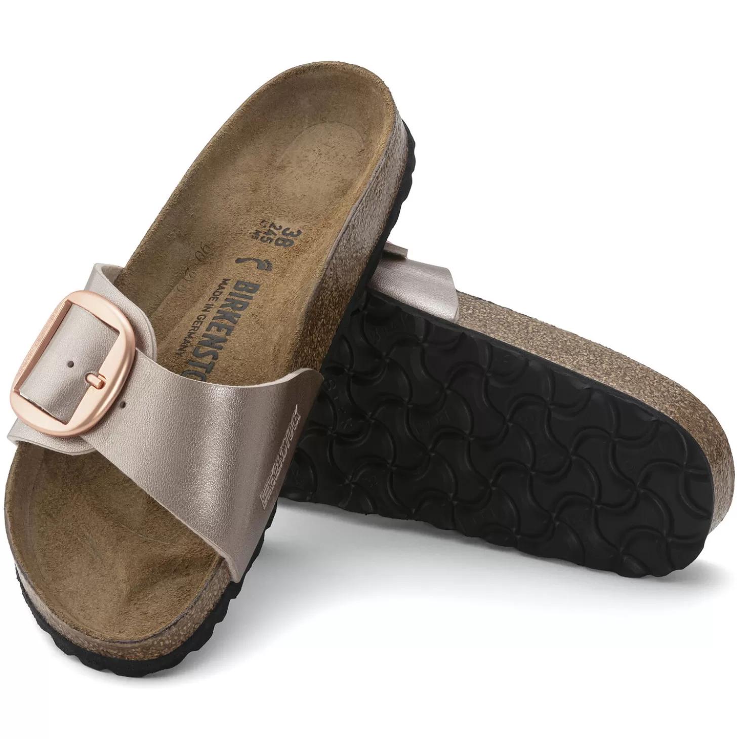 Simple Bride | Birkenstock Madrid Big Buckle Copper