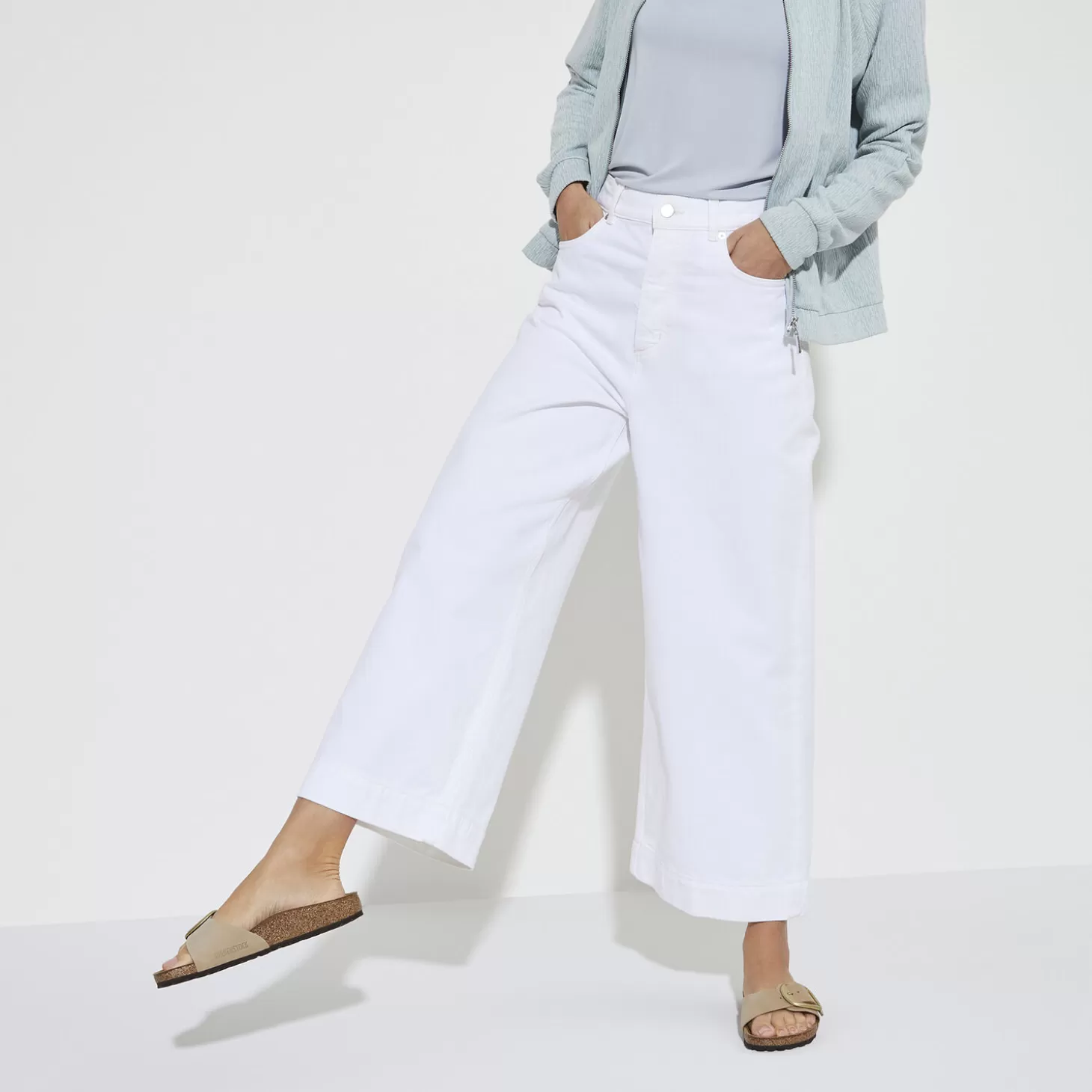 Simple Bride | Birkenstock Madrid Big Buckle Sandcastle