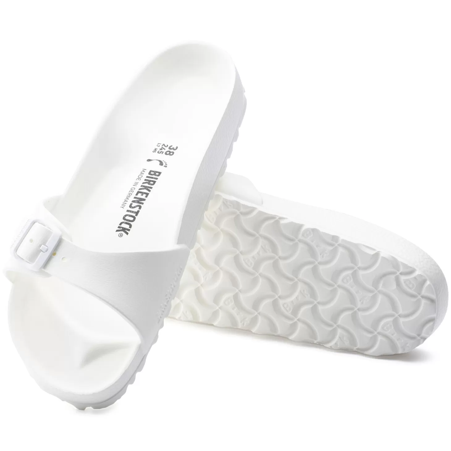 Simple Bride | Birkenstock Madrid Essentials White