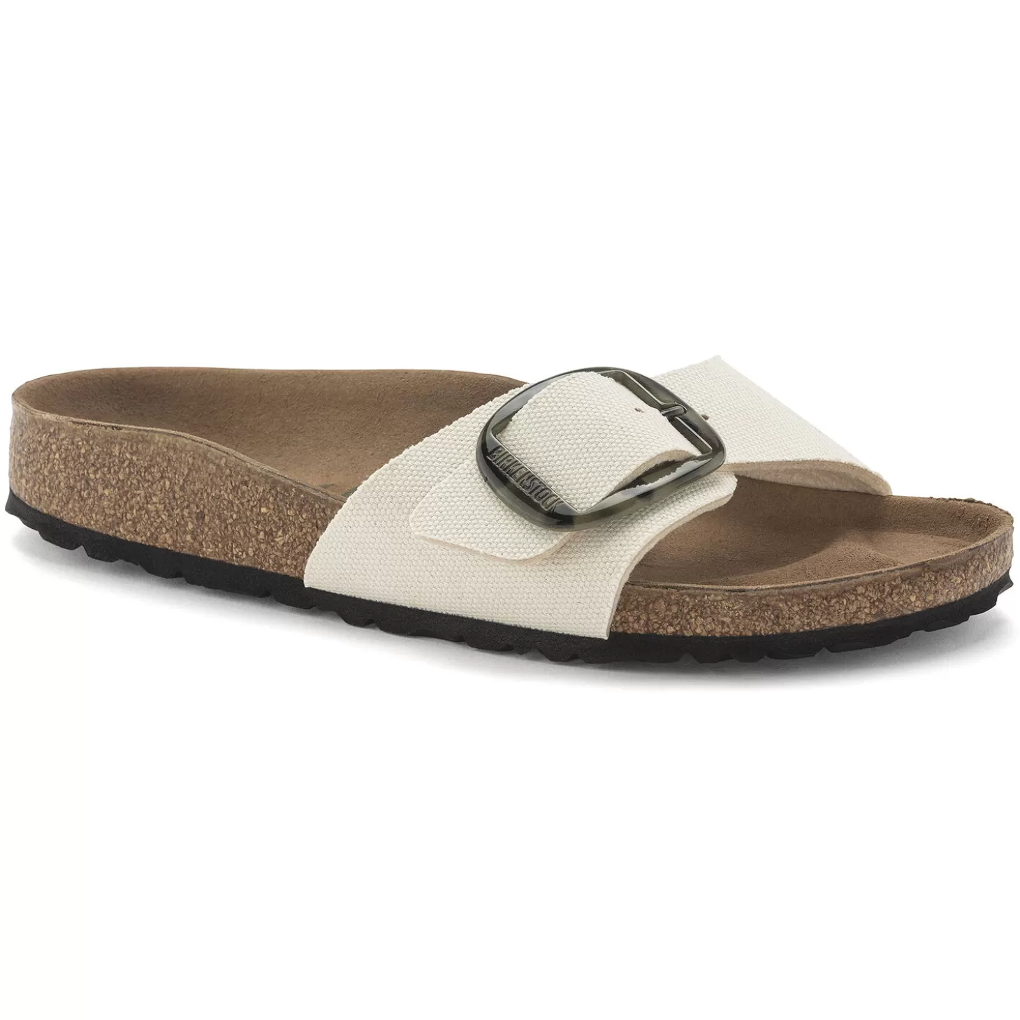 Simple Bride | Birkenstock Madrid Vegan Big Buckle Eggshell