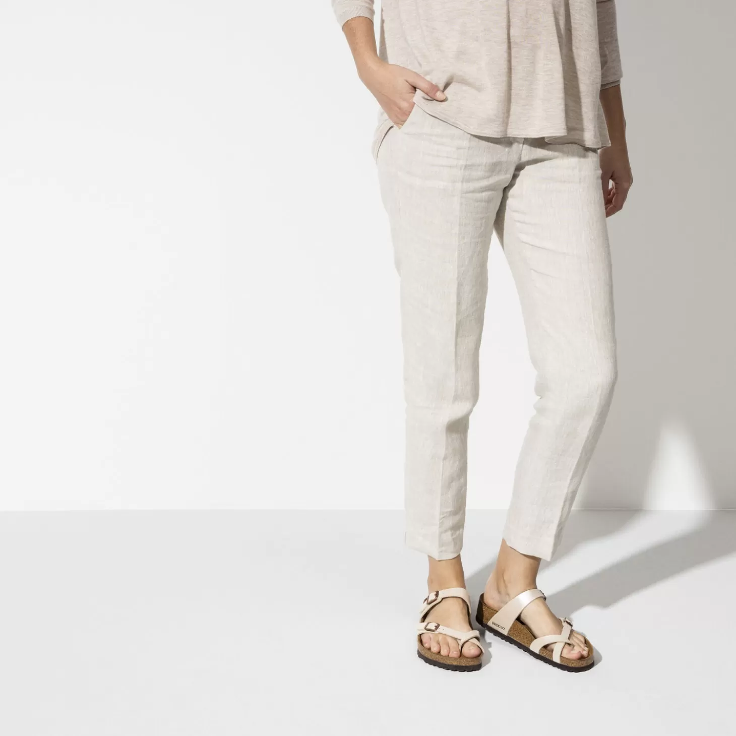 Double Bride | Birkenstock Mayari Graceful Pearl White