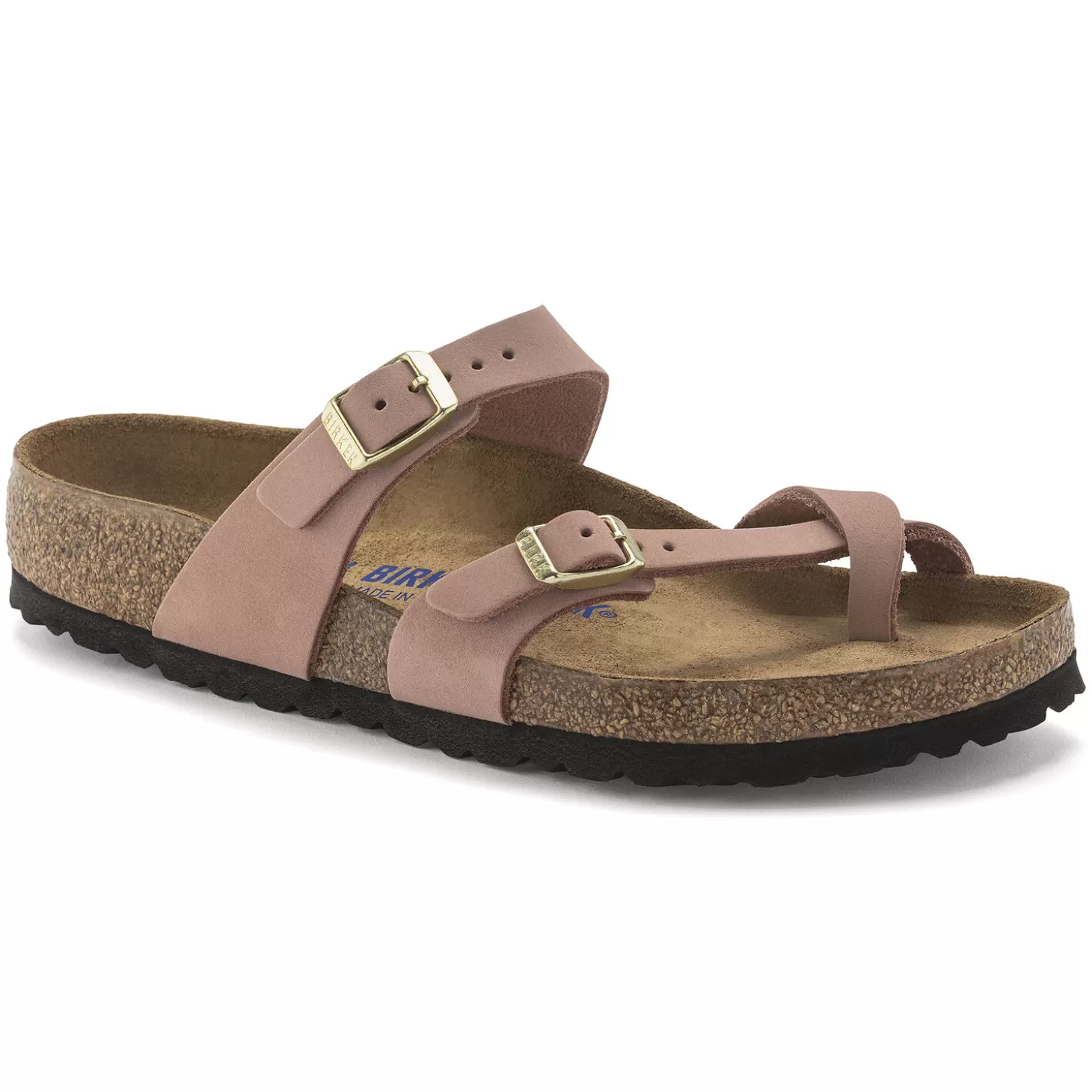 Double Bride | Birkenstock Mayari Lit De Pied Souple Old Rose