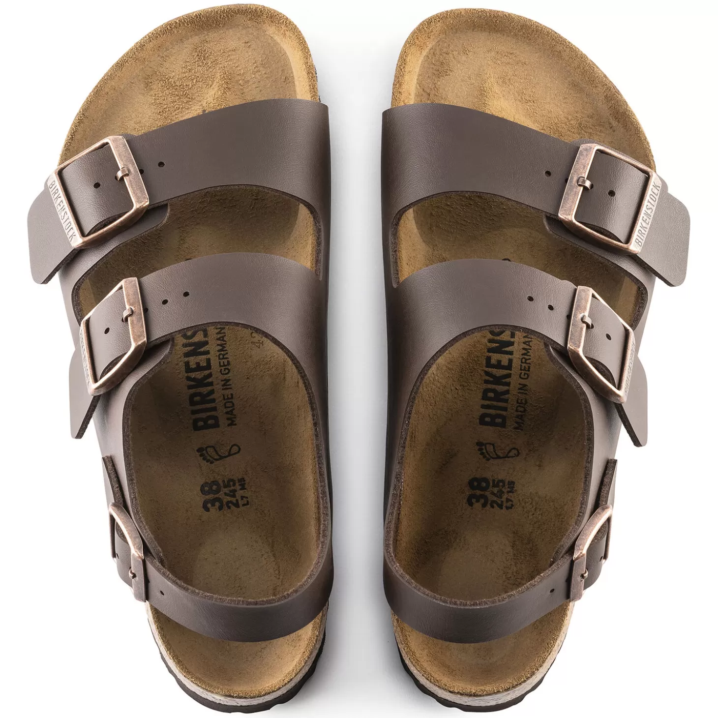 Brides Multiples | Birkenstock Milano Dark Brown