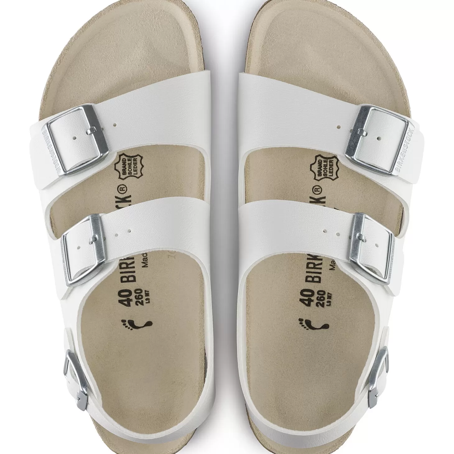 Brides Multiples | Birkenstock Milano White