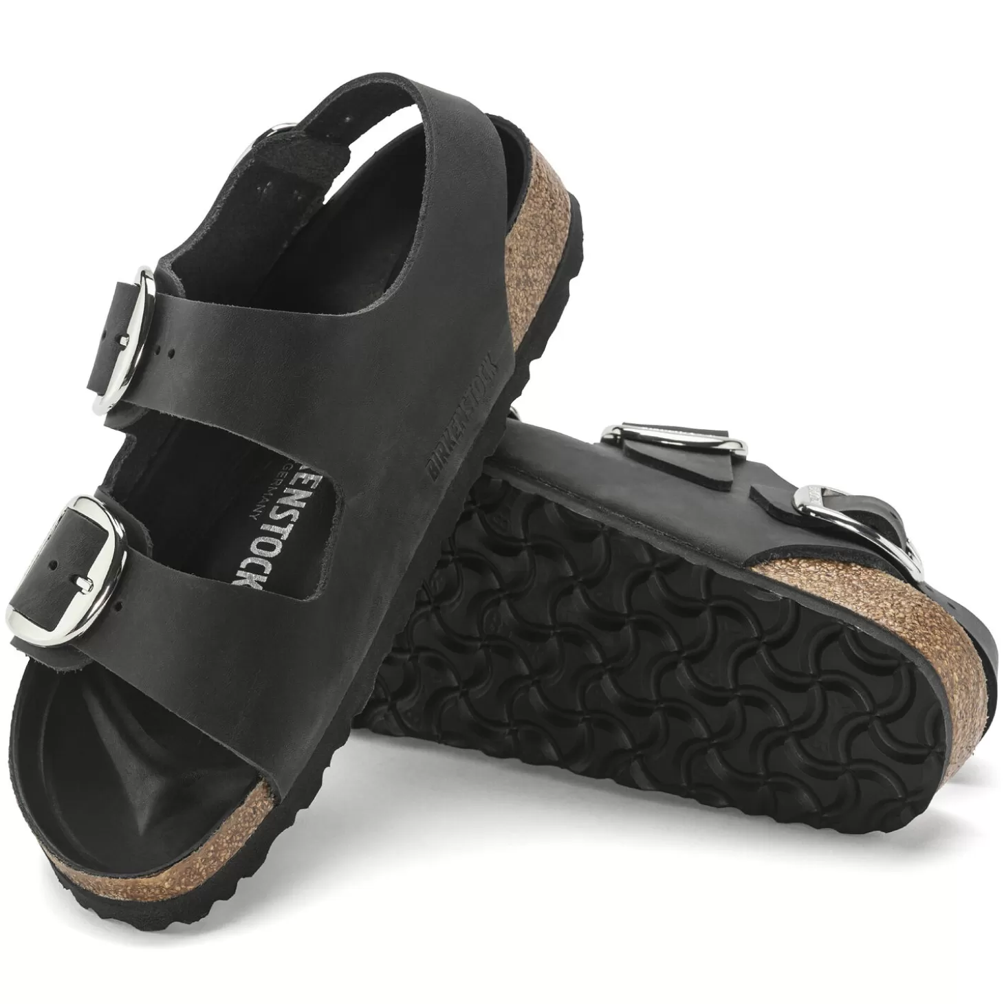 Brides Multiples | Birkenstock Milano Big Buckle Black