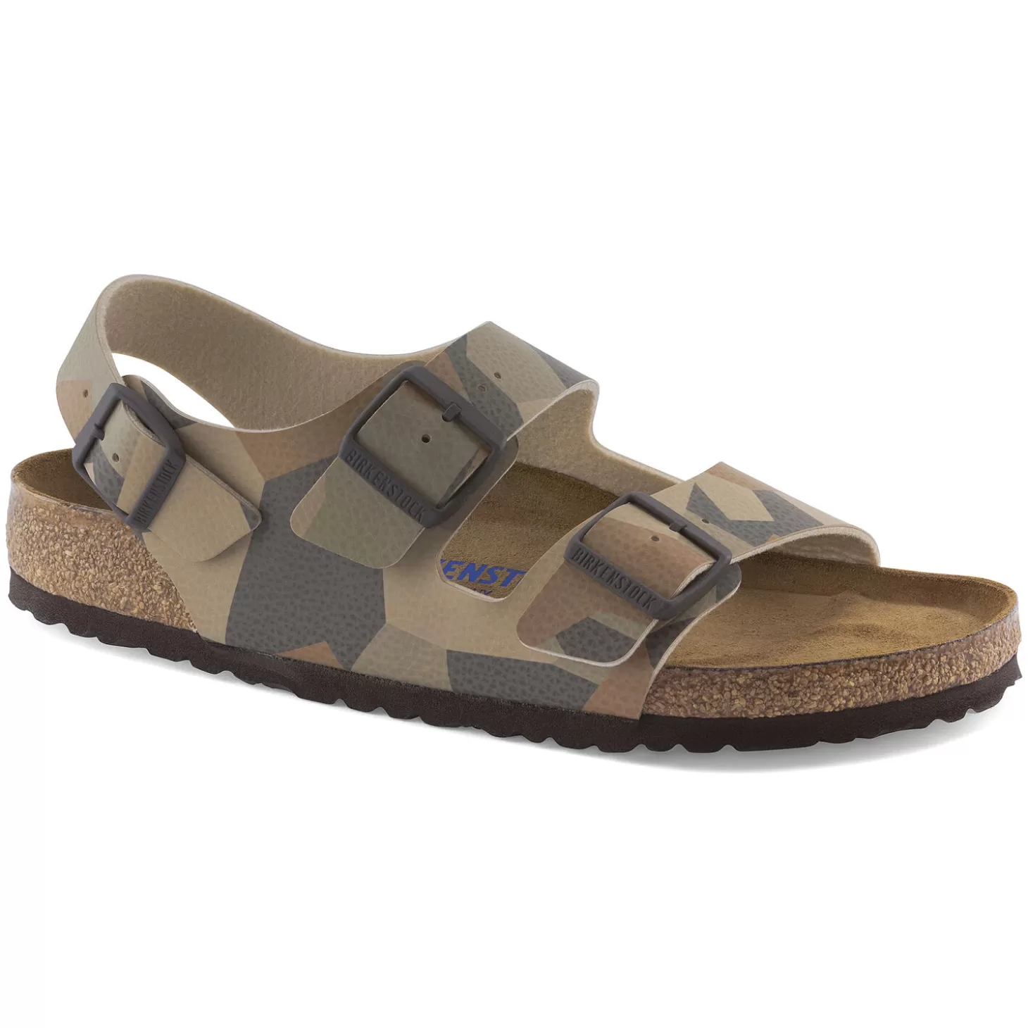 Bride De Talon | Birkenstock Milano Bs Desert Soil Geo Camo Core