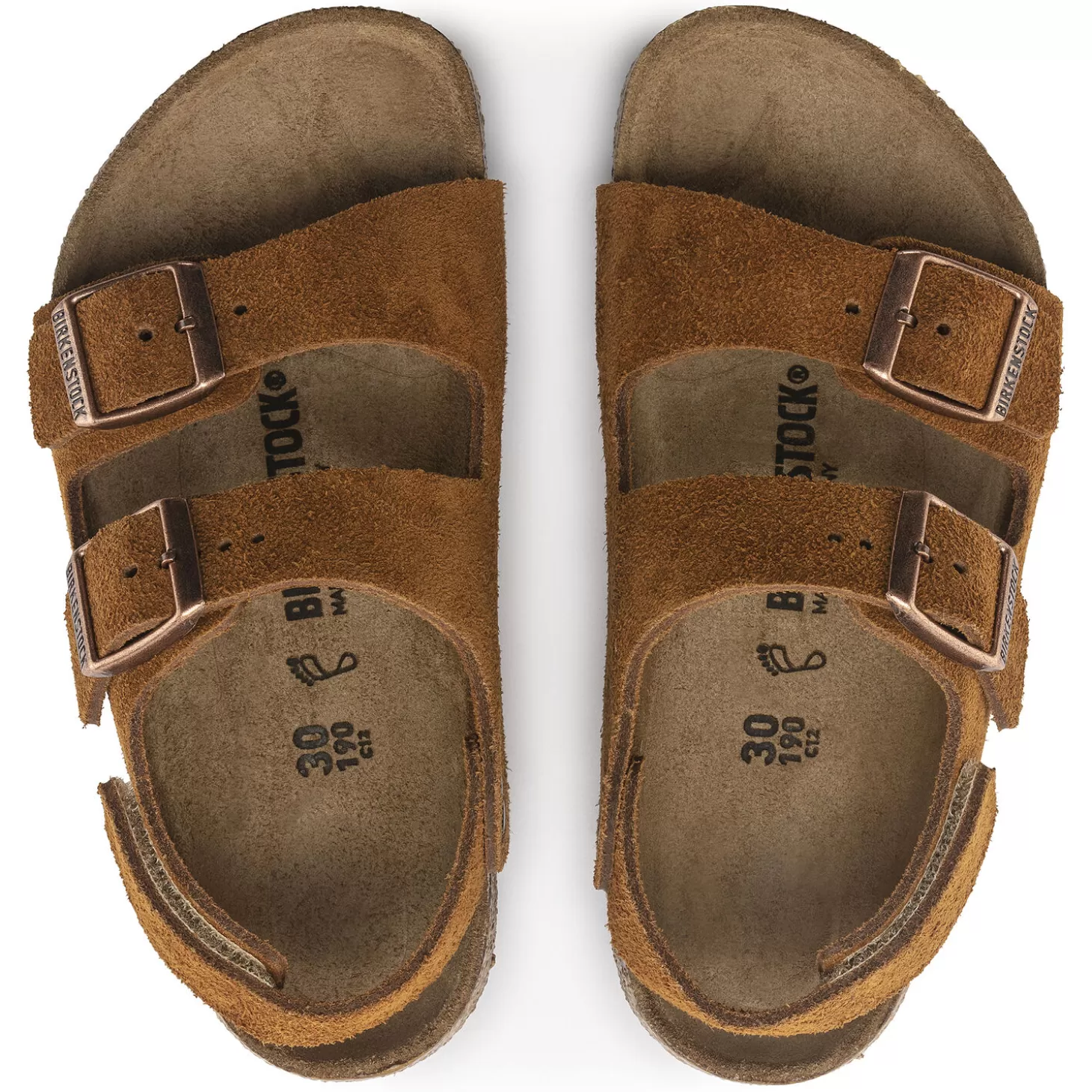 Sandales À Brides | Birkenstock Milano Hl Suede Kids Mink