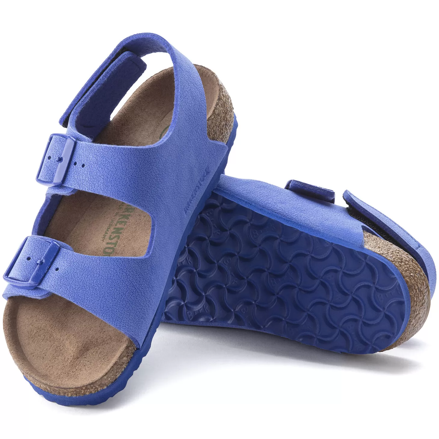 Sandales À Brides | Birkenstock Milano Kids Vegan Ultra Blue