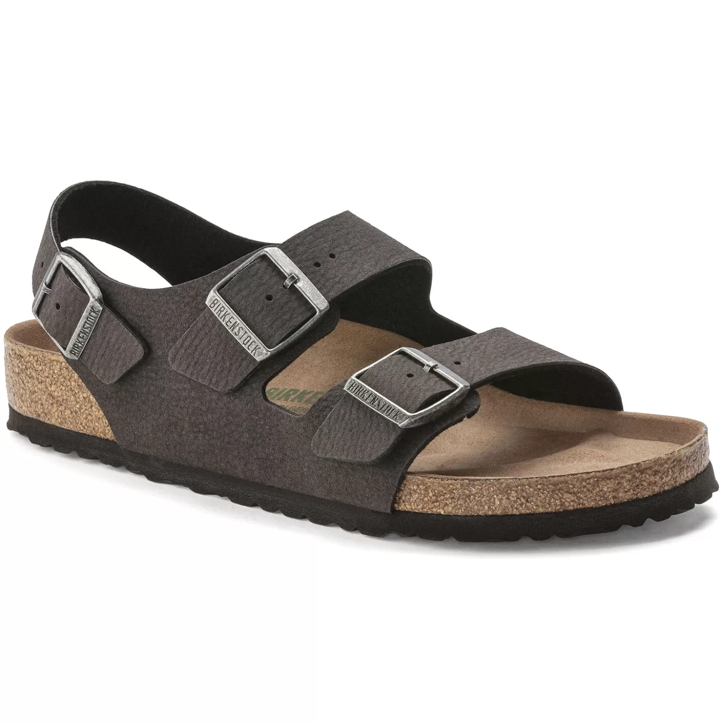 Bride De Talon | Birkenstock Milano Vegan Desert Dust Black