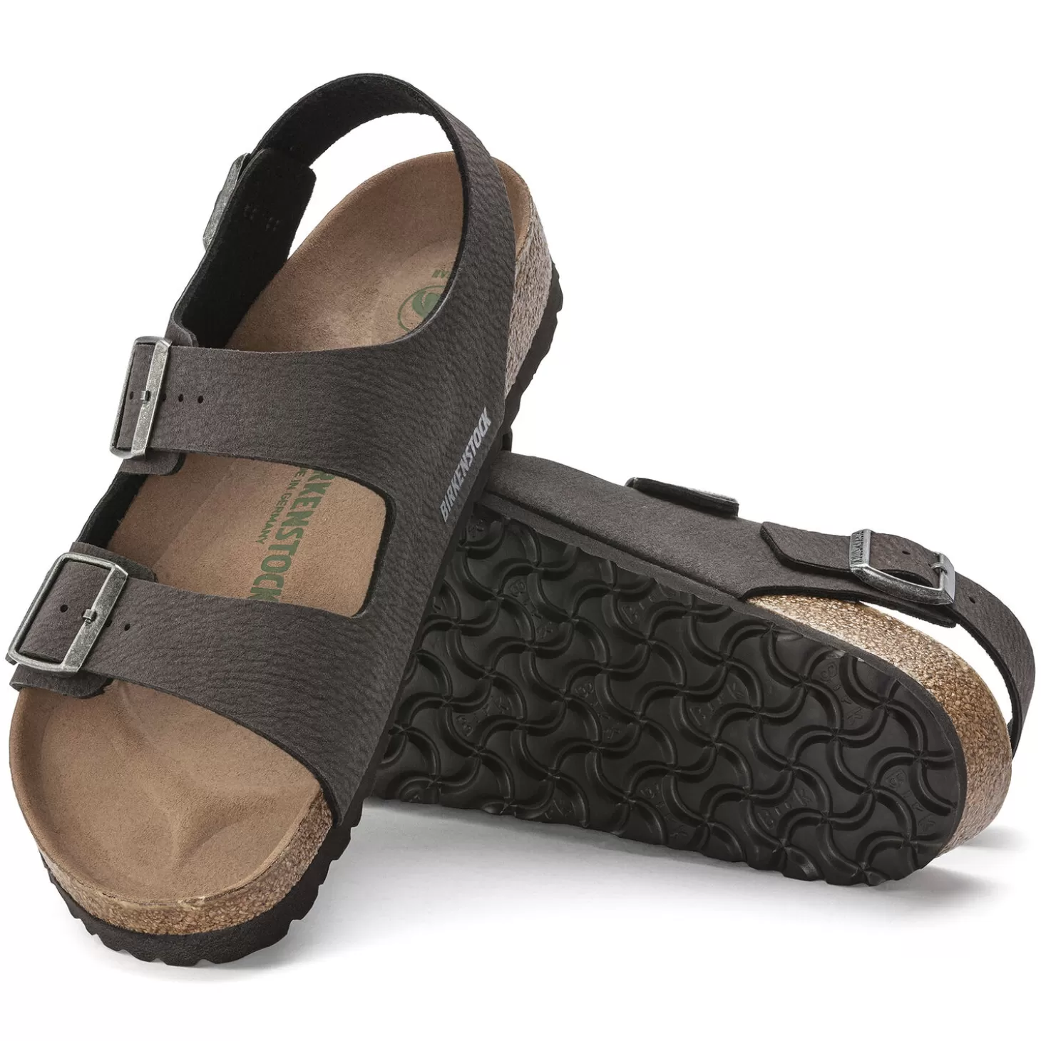 Bride De Talon | Birkenstock Milano Vegan Desert Dust Black