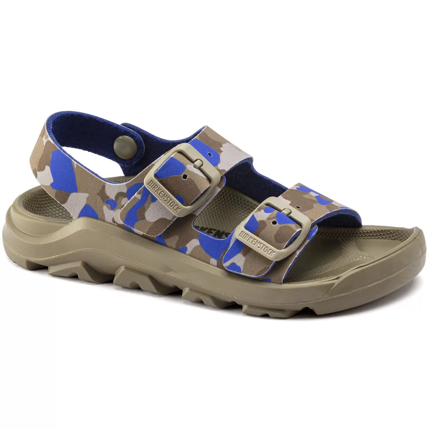 Sandales À Brides | Birkenstock Mogami Kids Cork Camo Khaki