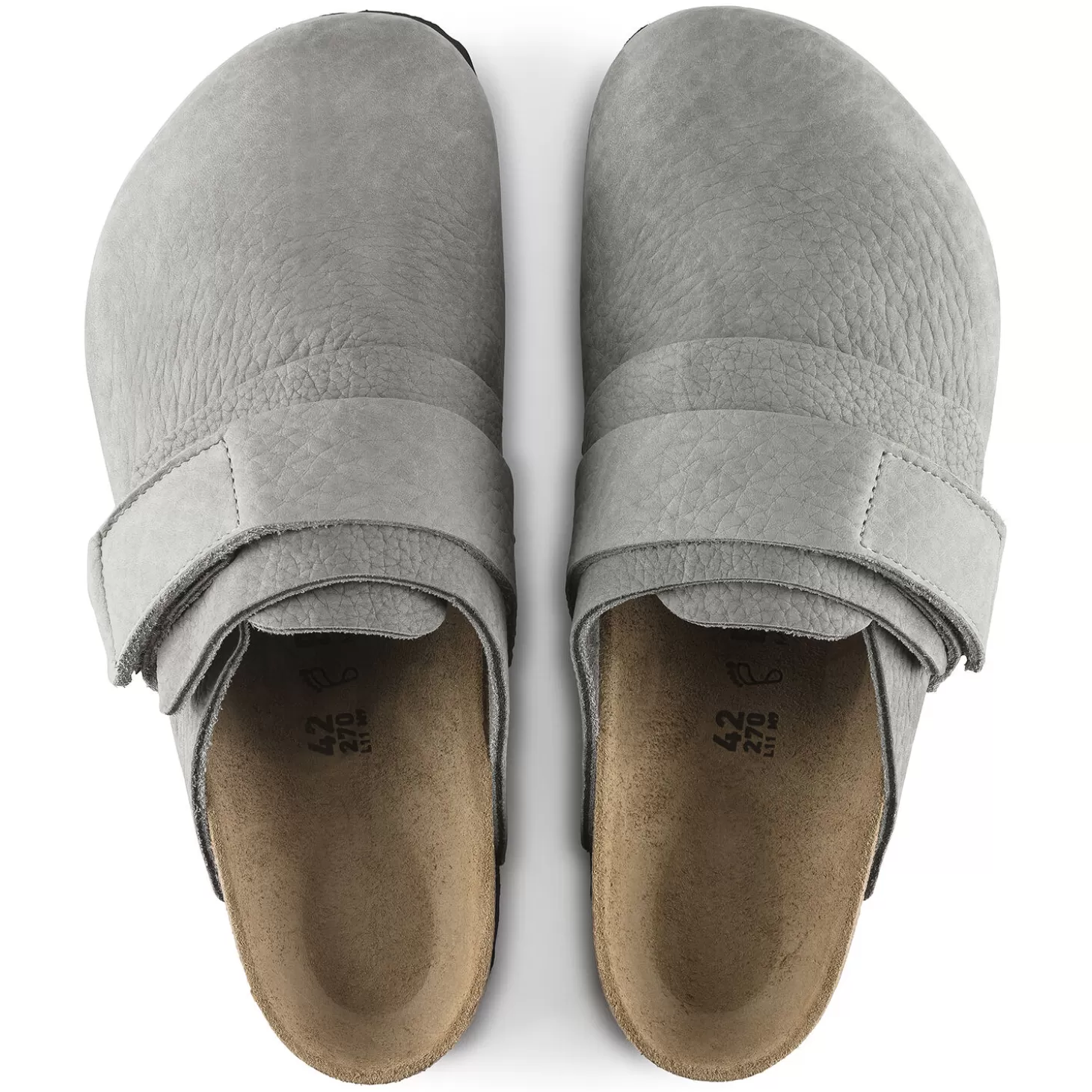 Sabots | Birkenstock Nagoya Desert Buck Whale Gray