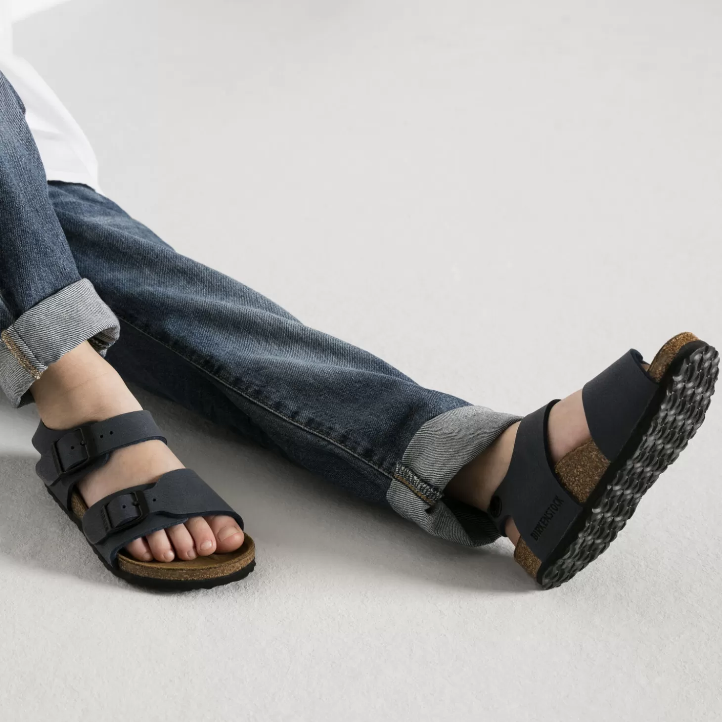 Sandales À Brides | Birkenstock New York Kids Navy