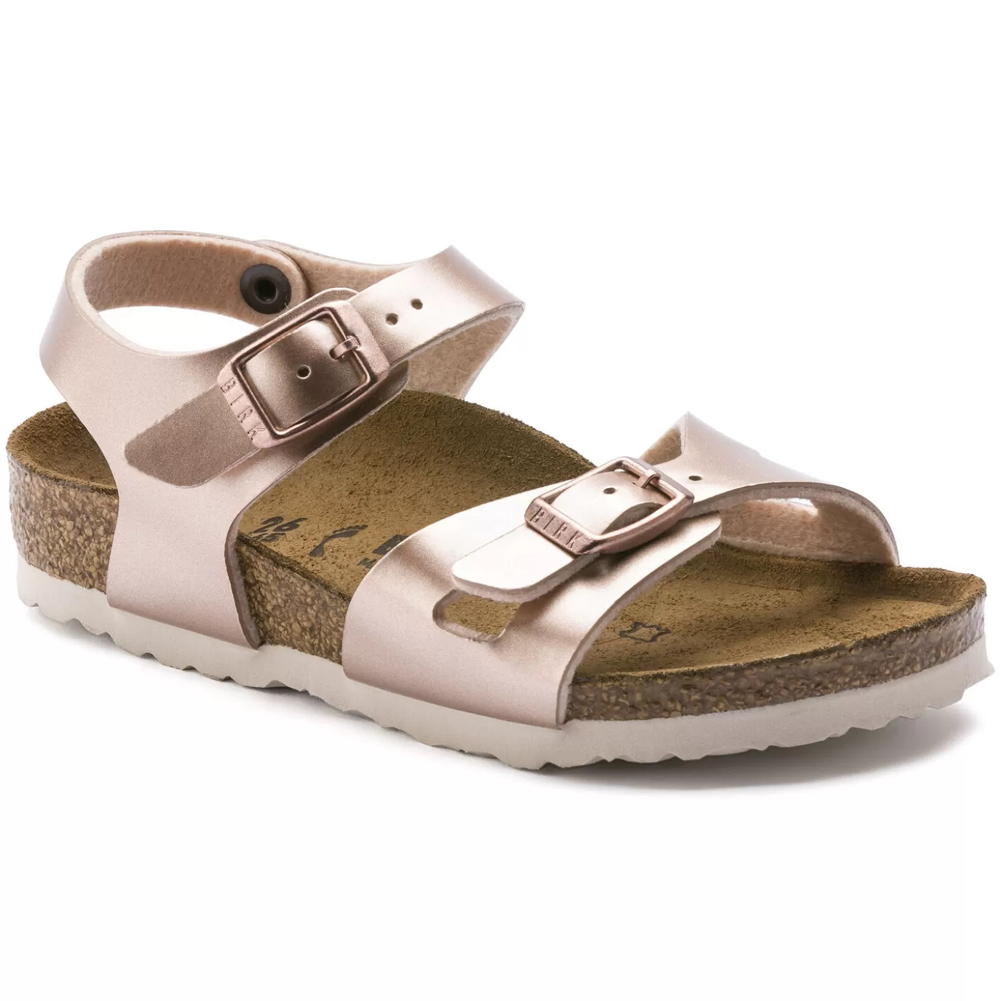 Sandales À Brides | Birkenstock Rio Kids Electric Metallic Copper