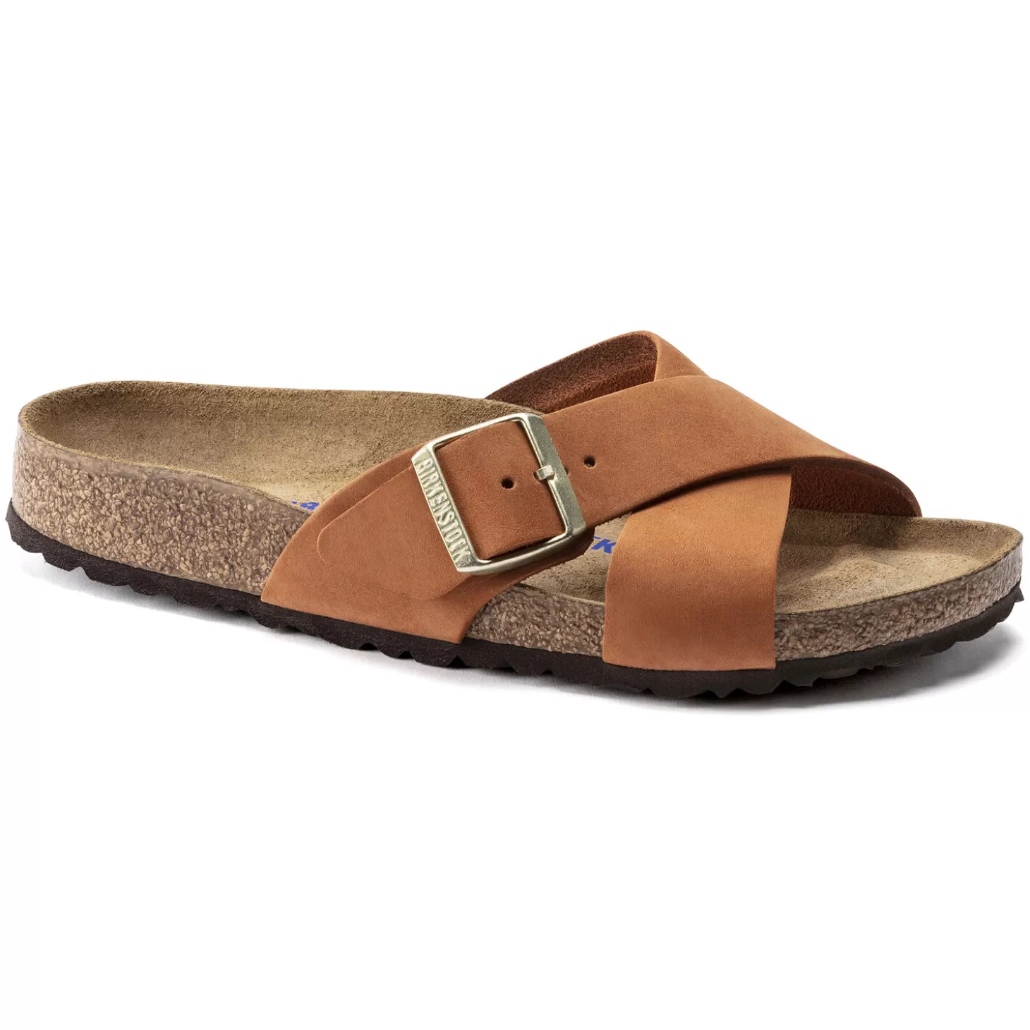 Double Bride | Birkenstock Siena Lit De Pied Souple Pecan