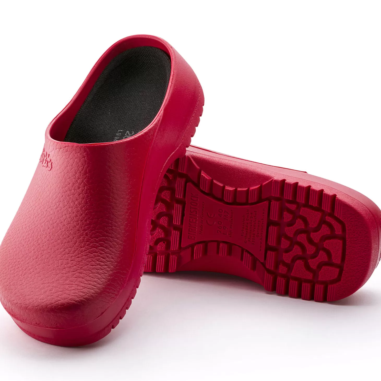 Sabots | Birkenstock Super-Birki Red