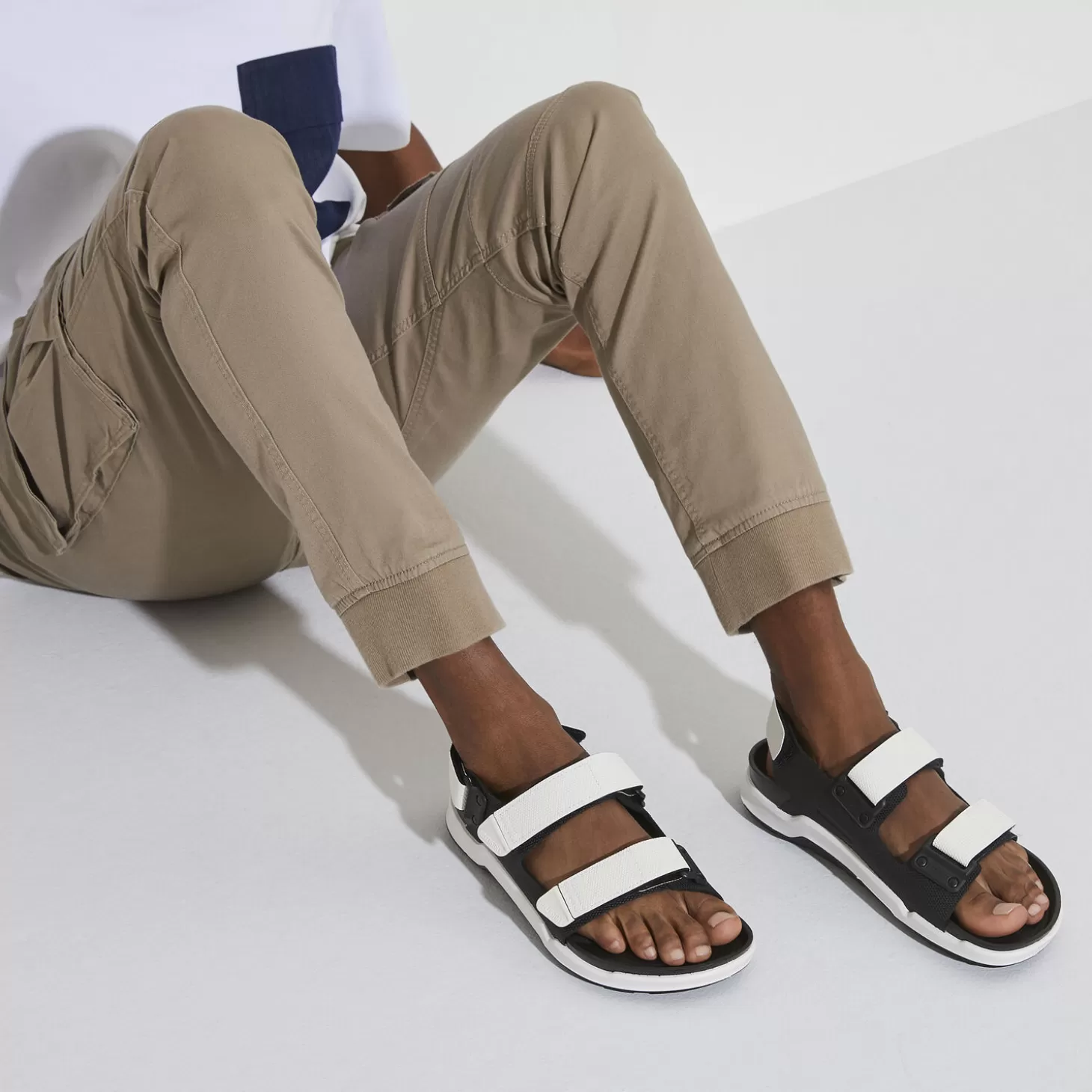 Bride De Talon | Birkenstock Tatacoa Homme Futura Black/White