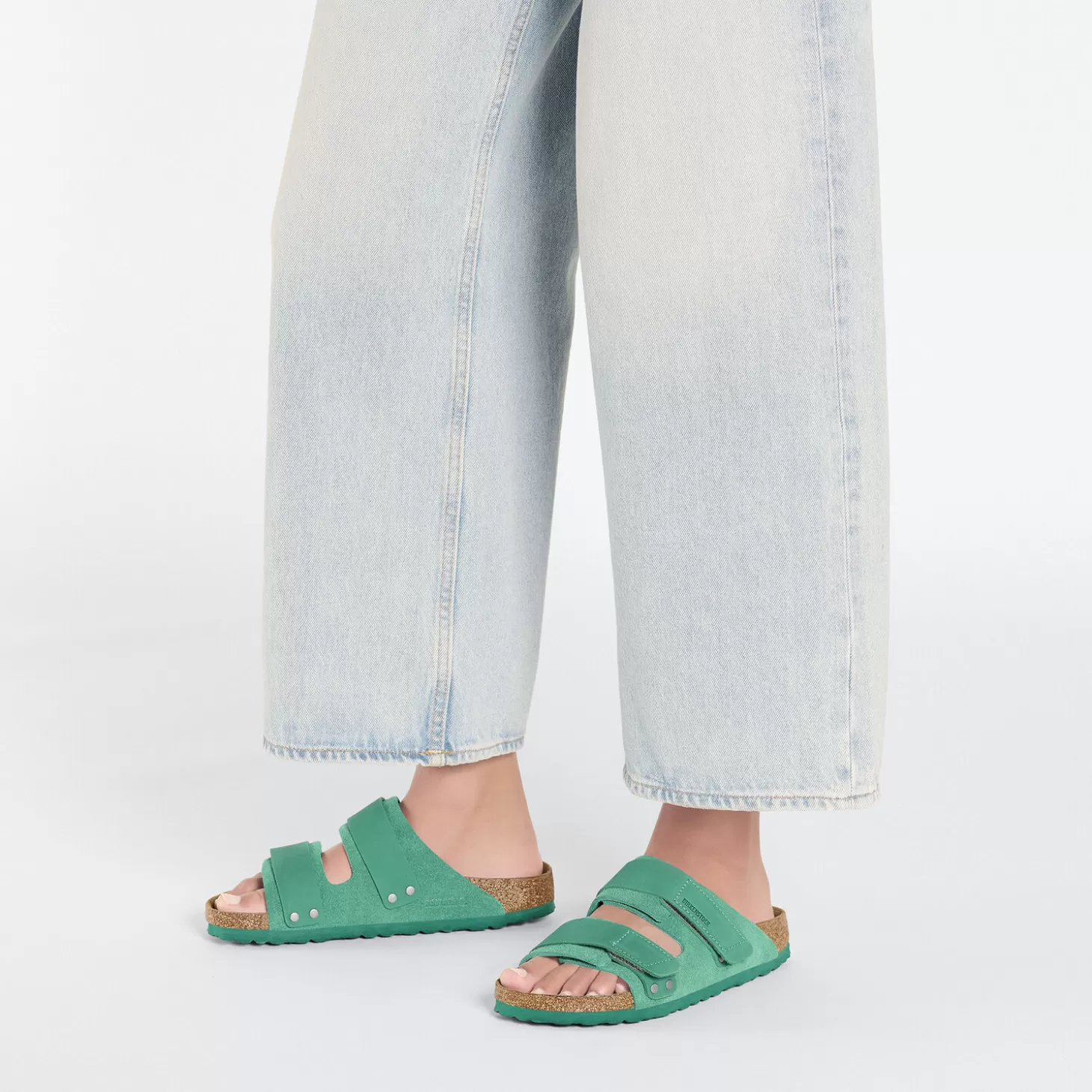 Double Bride | Birkenstock Uji Vert Numerique